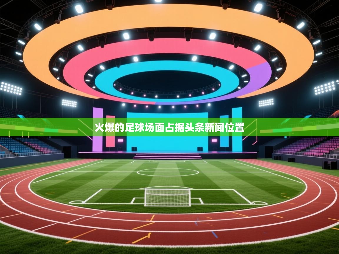 火爆的足球场面占据头条新闻位置